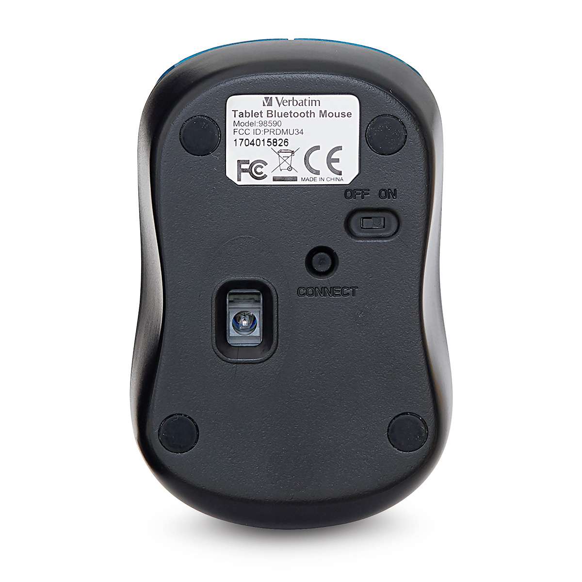 MOUSE VERBATIM BLUETOOTH WIRELESS TABLET MULTI TRAC BLUE LED MOUSE AZUL